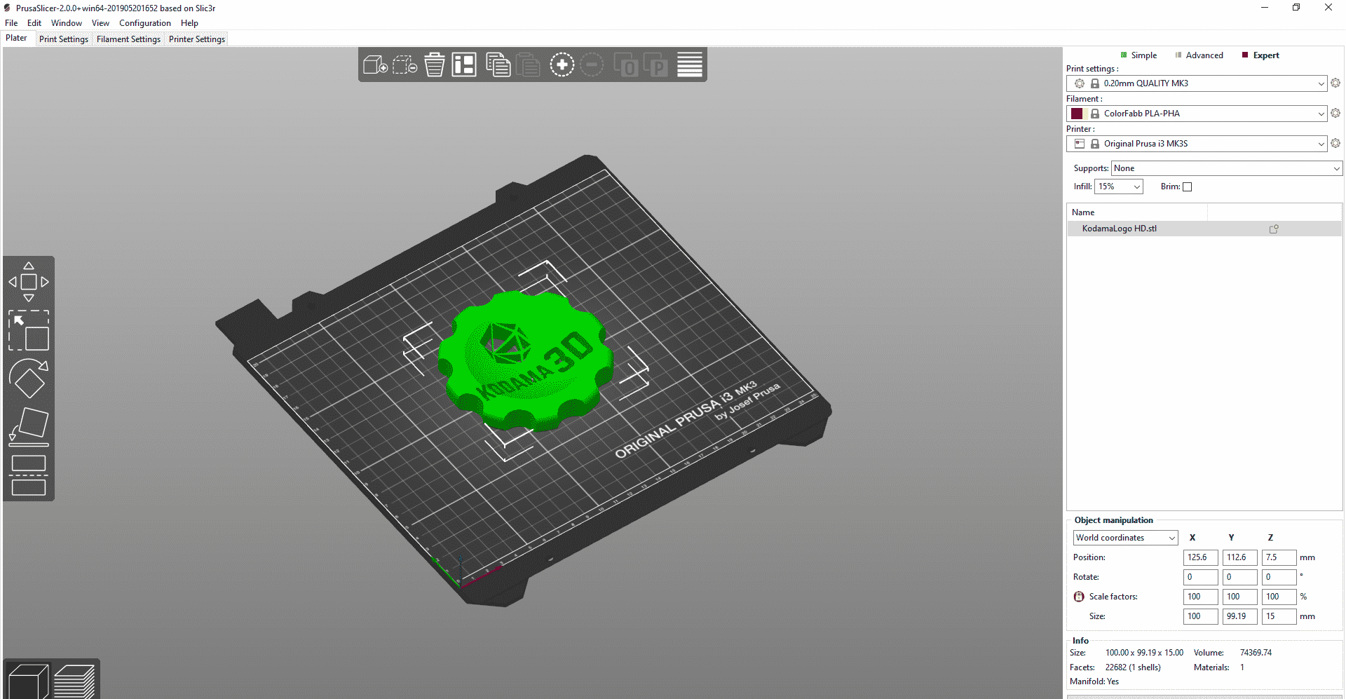 Prusa I3MK3S 4 – Prusa I3MK3S Prusa Slicer
